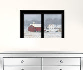 The Home Place 4 Black Framed Print Wall Art